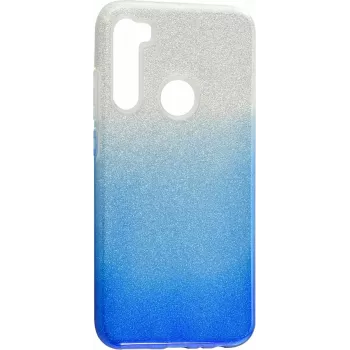iLike Xiaomi Redmi Note 8 / Redmi Note 8 2021 BLING Back Case Blue
