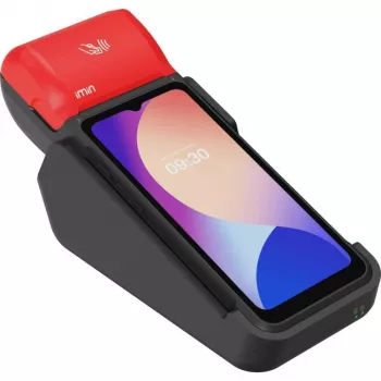 iMin I23M01 Swift 2 Docking Station – uzlādes un tīkla dokstacija mobilajam POS terminālim, melna