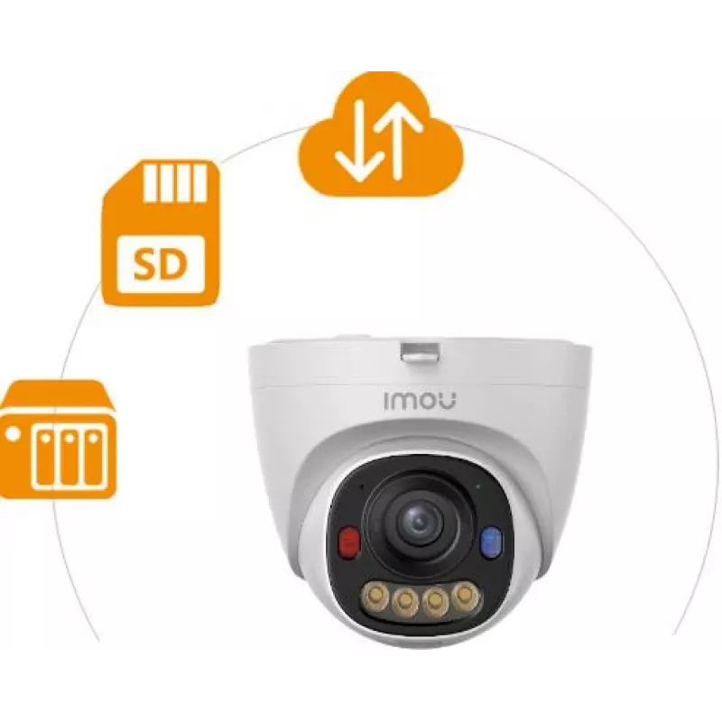 Imou IPC-PS8EP-8X0-0280B PS8EP 8 MP PoE kupola IP kamera, 2,8 mm, 30 m nakts redzamība, H.265