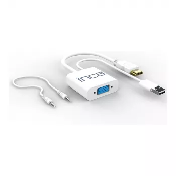 INCA VGA uz HDMI + USB + Audio pārveidotājs IVTH-01