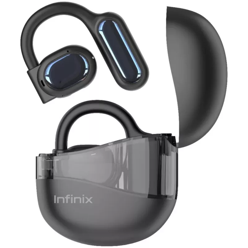 Infinix XBuds 3 Loop Open-Ear Wireless Earbuds Black
