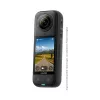Insta360 X6 360 kameras standarta komplekts pusnakts melns, 8K video, 72MP foto, FlowState stabilizācija