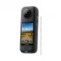 Insta360 X6 360 kameras standarta komplekts pusnakts melns, 8K video, 72MP foto, FlowState stabilizācija