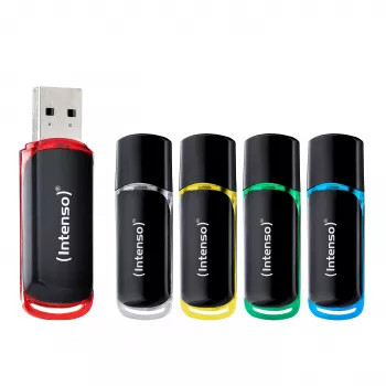 Intenso Business Line 32GB USB 2.0 Flash Drive 5-Pack (Assorted Colors)