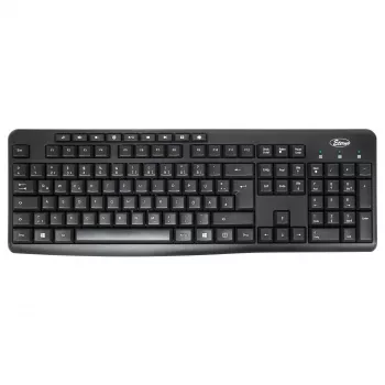 Inter-Tech AC KB-208 bezvadu tastatūras un peles komplekts, melns (88884137)