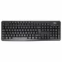 Inter-Tech AC KB-208 bezvadu tastatūras un peles komplekts, melns (88884137)
