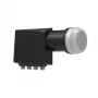 INVERTO QUATTRO BLACK ULTRA Quattro LNB – 4 izejas, 0.2 dB trokšņu līmenis, F-Type savienotāji