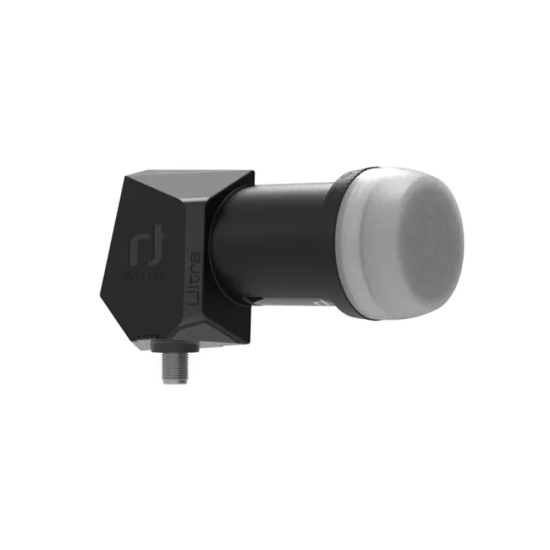 INVERTO Single Black Ultra Single LNB, 0.2dB trokšņa skaitlis, 40mm padeves taure, F-Type