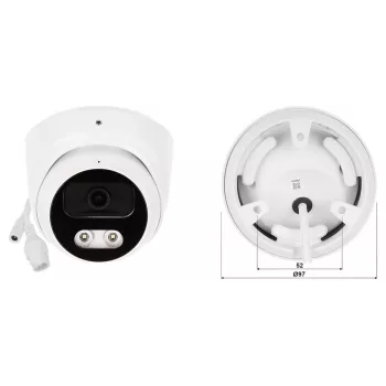IP kamera APTI-AI803VA2IL-28W - 8.3 MP 4K UHD 2,8 mm