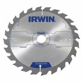 IRWIN Construction Series Ripzāģa disks 250mm x 30mm, 60 zobi TCT, ATB, kokapstrādei