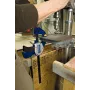 IRWIN QUICK-GRIP XP Skavas 450 mm Ar Vienas Rokas Darbību Un Izpletni, Melns/Zils/Pelēks