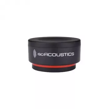 IsoAcoustics ISO-PUCK Mini Isolation Pucks (8 Pack) - Melns