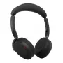 Jabra Evolve3 65 Flex MS bezvadu Bluetooth ausu aizsargi ar Link 390c adapteri, melni