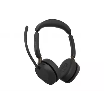 Jabra Evolve3 65 Stereo bezvadu austiņas ar Link 390a UC statīvu
