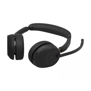 Jabra Evolve3 65 Stereo bezvadu austiņas ar Link 390c un uzlādes stendu – Microsoft Teams sertificētas