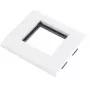 JAVEL viena moduļa atbalsta rāmis 2 M45 moduļiem, 1M, 45x45, balts