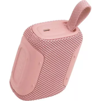 JBL Go 5 pārnēsājamais Bluetooth skaļrunis Pink EU (IP67, Bluetooth 5.3, 4.2W, USB-C)