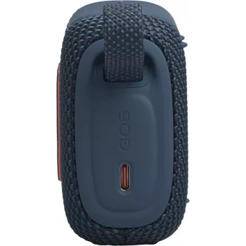 JBL GO 5 Ultra-Portable Bluetooth Skaļrunis - Zils (IP67, 5W RMS, Bluetooth 5.3)