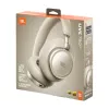 JBL Live 780NC bezvadu ausjamas ar adaptīvo trokšņu slāpēšanu, Bluetooth 5.3, 50 h baterija, šampanieša krāsā