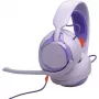 JBL Quantum 250 vadu spēļu austiņas ar mikrofonu, Violeta