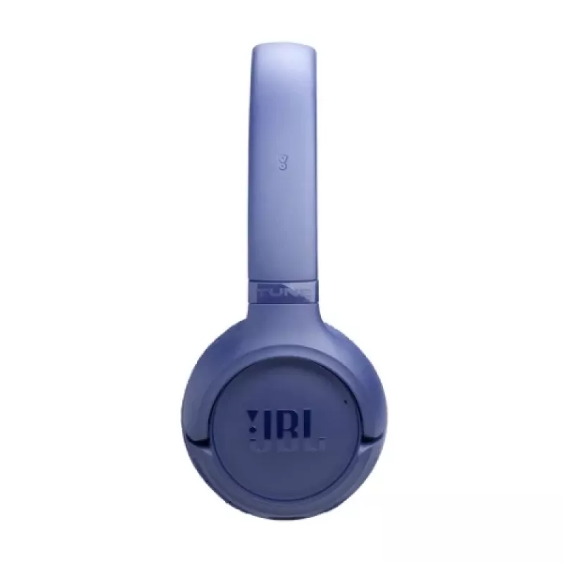 JBL Tune 530BT bezvadu ausis ar Pure Bass, Bluetooth 5.3, 40h bateriju, zilas