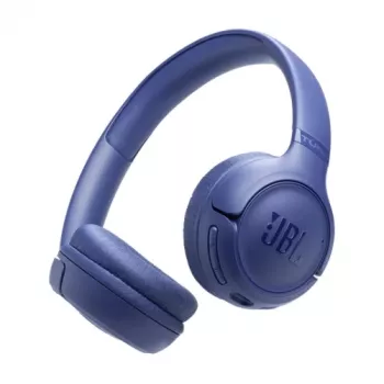 JBL Tune 530BT bezvadu ausis ar Pure Bass, Bluetooth 5.3, 40h bateriju, zilas