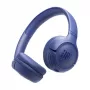 JBL Tune 530BT bezvadu ausis ar Pure Bass, Bluetooth 5.3, 40h bateriju, zilas