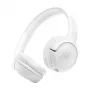 JBL Tune 530BT bezvadu ausis ar Pure Bass, Bluetooth 5.3, 57 stundu bateriju, salokāms dizains – baltas