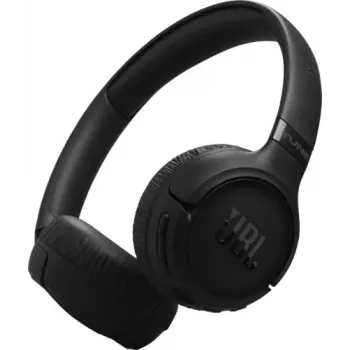 JBL Tune 680NC bezvadu ausis ar aktīvo trokšņu slāpēšanu, Bluetooth 5.0, 35h baterija, melnas
