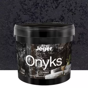 Jeger Plaster Onyks Black 7 kg Dekoratīvais apmetums