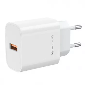 Jellico AK-165 USB 22,5 W QC 3.0 viedais ātrlādētājs 1x USB (5-12V) balts