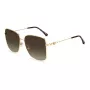 JIMMY CHOO HESTER S06JHA Sieviešu saulesbrilles - Melns acetāta rāmis, pelēki gradienta lēcas, 59 mm