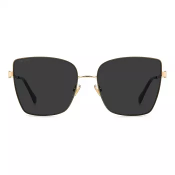 JIMMY CHOO VELLA-S-2M2 Sieviešu Butterfly Saulesbrilles Havana Brūna Gradienta 59mm
