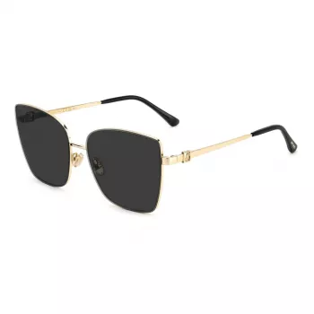 JIMMY CHOO VELLA-S-2M2 Sieviešu Butterfly Saulesbrilles Havana Brūna Gradienta 59mm