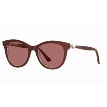 JIMMY CHOO Annabeth/S saulesbrilles sievietēm - Melns rāmis, Pelēka gradienta lēca - 51/19/145 mm