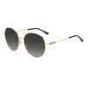 JIMMY CHOO BIRDIESPEFIB Saulesbrilles - Sieviešu Oversized Kvadrātveida Kaķacs Acetāta Rāmis - 60/18/145 mm - UV400 Aizsardzība