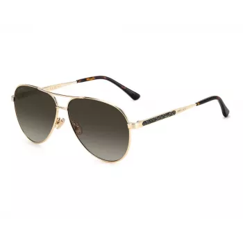 JIMMY CHOO JIMENA-S-06J Sieviešu tauriņveida saulesbrilles Havana Brown Gradient 60mm