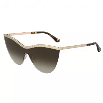JIMMY CHOO Sieviešu Kristens Kaķacs Saulesbrilles Havana Brūns Gradients 56mm