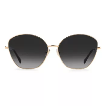 Jimmy Choo sieviešu MARILIA saulesbrilles GSK2M2 Gold/Havana Brown Gradient 63mm