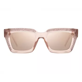 JIMMY CHOO Women's MEGS-S-FWM2S Cat Eye Sunglasses Havana Brown Gradient 51mm