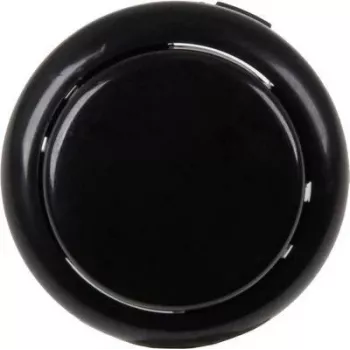 JOY-IT ARC Button M BK - Mini arkādes poga ar mikroslēdzi, melna, Button-Black-Mini