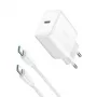 JOYROOM 10000mAh 22.5W USB-C Power Bank ar iebūvētu kabeli