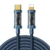 Joyroom A10 Series USB-C uz Lightning ātrās uzlādes kabelis PD 20W, 2m, Zils (S-CL020A20)