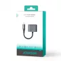 Joyroom Adapter DAC 2-in-1 Lightning to Lightning/Lightning, 60W, 0.12m, Black (JR-SY-L02)