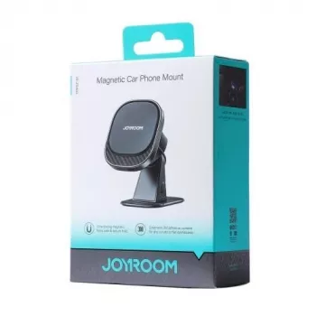 Joyroom Magnētiskais Turētājs Auto Panelim Viedtālruņiem un Planšetdatoriem 4.0-7 Collas, 360° Rotācija, Melns (JR-ZZ400)