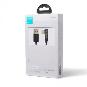 Joyroom Gaming Cable Type-C (Angled) - USB (Straight) Cable 3A, 480Mbps, 1,2m, Black (S-UC027A6)