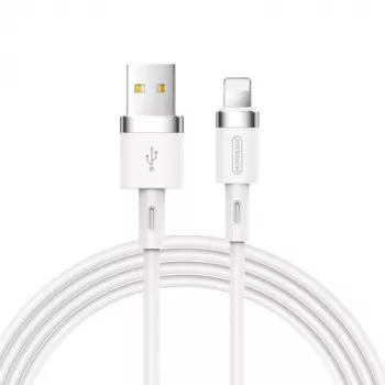 Joyroom Lightning - USB kabelis 2.4A, 1,2m, balts (S-1224N2)