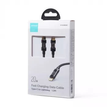 Joyroom Type-C to Lightning A10 Series Fast Charging Cable PD 20W, 1,2m, Black (S-CL020A12)