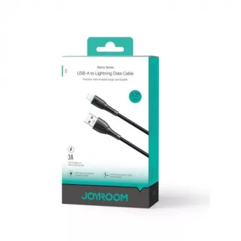 Joyroom USB-A to Lightning kabelis Starry Series, 480 Mbps, 3A, 1m, Melns (SA32-AL3)