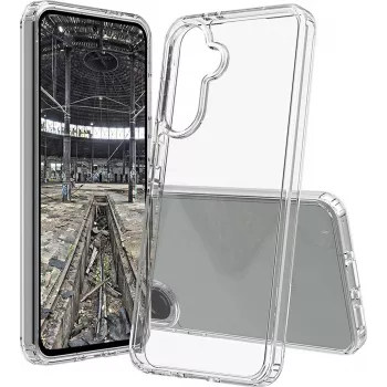 JT Berlin BackCase Pankow Clear vāks Samsung Galaxy A36 5G - caurspīdīgs, triecienu absorbējošs TPU apvalks 11172